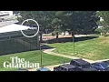 Download Lagu Utah officials show new video of suspect fleeing roof in Charlie Kirk shooting