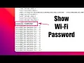 CMD Show Wi-Fi Password on MAC
