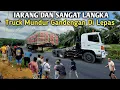 Download Lagu Jarang Dan Sangat Langka‼️Truck Mundur Gandengan Di Lepas