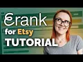 How to use eRank for Etsy - 2026 Tutorial