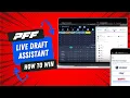 Dominate Fantasy Football Drafts with the PFF Live Draft Assistant