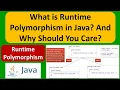 What is Runtime Polymorphism in Java And Why Should You Care Java Tutorial