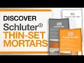 Schluter Thin-set Mortars