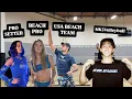 Lagu Volleyball Open Gym with AVP BEACH PROS!