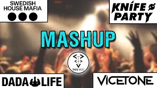 Download Swedish House Mafia \u0026 Dada Life \u0026 Vicetone \u0026 Knife Party - MASHUP MP3