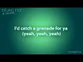 Bruno Mars - Grenade (Acoustic) [Lyrics on Screen] M'Fox