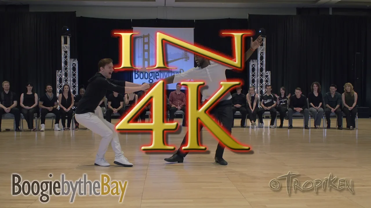 Ken Rutland & Phoenix Jackson - 2017 Boogie by the Bay (BbB) All-Stars Strictly Swing - IN 4K