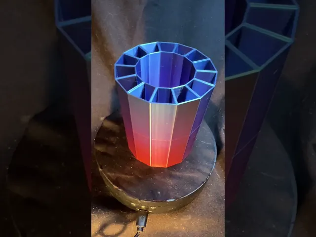 Wheel of Brushes Divided Cylinder video thumbnail