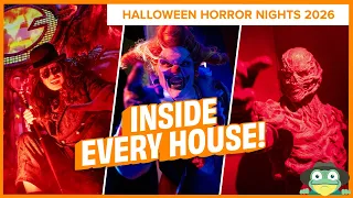 Halloween Horror Nights 35 Opening Night 2026 | ALL 10 Haunted Houses, Scare Zones & More!