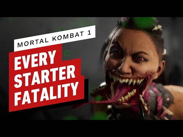 Mortal Kombat 1 - Every Starter Fatality In 4K