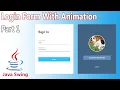 Java Swing UI Design - Login Form Part 1