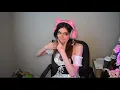 hannah fit check maid dress