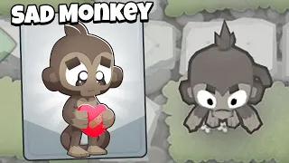 This Monkey Is Sad Can We Help 