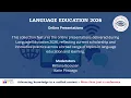 Language Education Online Online Sessions
