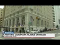 Historic landmark plaque dedicated at Hermitage Hotel