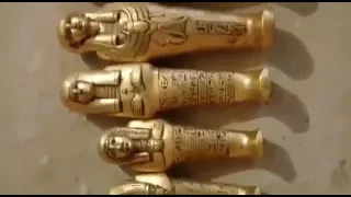 بث مباشر تماثيل فرعونى ذهب            دندنها