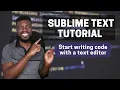 Text Editor Tutorial Sublime Text Visual Studio Code Atom Coding Made Simple