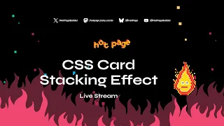 Card Stacking Scroll Effect in CSS