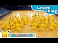 30 Pikachu Take Part in a Game of Which Has More Learn Play with Pokemon Pokemon Kids TV
