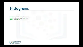Histograms in Matplotlib