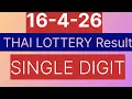 16 4 2026 THAI LOTTERY LIVE RESULT TODAY Tonight s lottery numbers live Florida lottery live