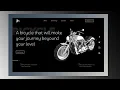 Create A Complete Bike home page design Using HTML CSS JS Bike home page design Hussain Coders
