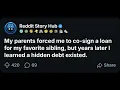 I Co-Signed for My Sister Then Banks Said the Debt Was Already Mine Reddit Stories
