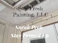 Making it Rain SW6219 with Pearly White SW7009 Anchors Aweigh SW9179