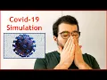 I coded a Corona Virus simulation
