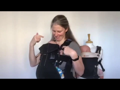 Download MP3 How to use the BabyBjorn One Carrier with a newborn