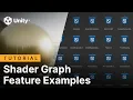 Shader Graph Learn with Feature Examples Tutorial