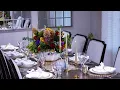 How To Set An Elegant Table For Dinner My Thanksgiving 2021 Tablescape