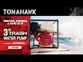 Unboxing Assembly and Start Up of a 3 Trash Water Pump Powered by Honda
