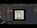 HTML CSS and JavaScript Demo Project - Letters As Images