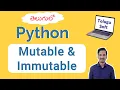 Mutable Immutable in Python in Telugu