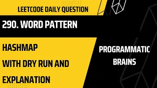 290 Word Pattern Leetcode Daily Challenge