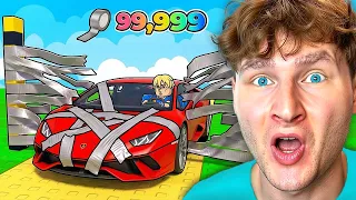 Autók Vs 999,999 Ragasztó Robloxban!🤯