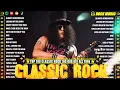 Download Lagu Guns N' Roses, ACDC, Bon Jovi, Metallica, Nirvana, Queen 🎶 Classic Rock Songs 70s 80s 90s Full Album