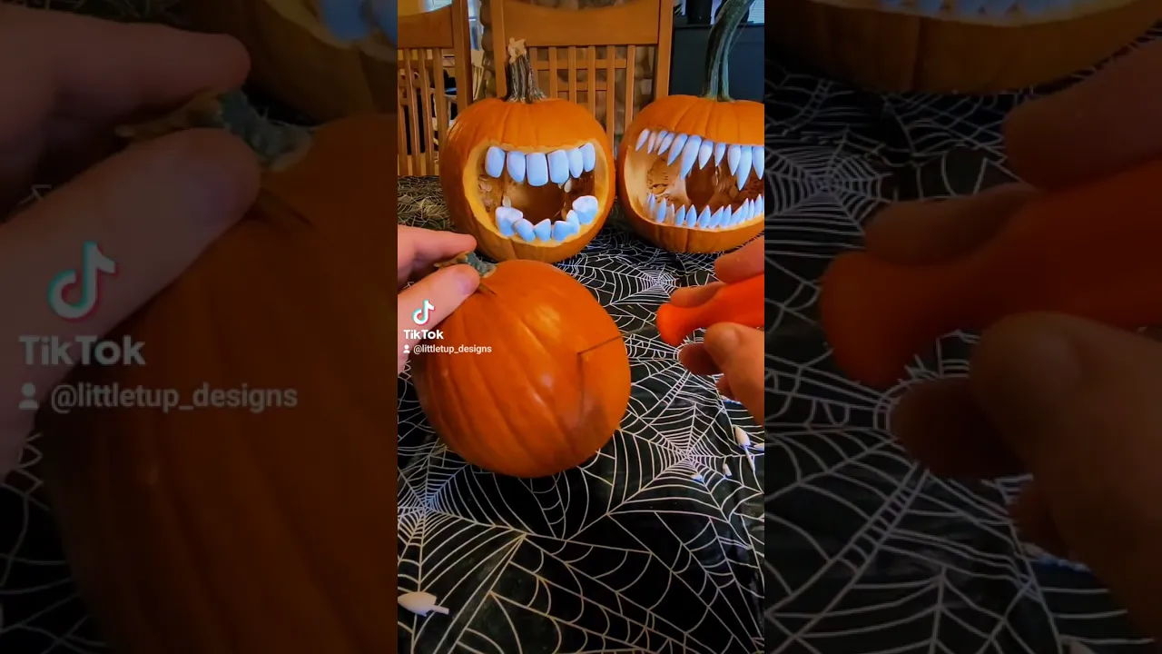 Pumpkin Cosplay Teeth