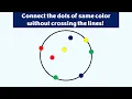 IQ Test Challenge Connect the Dots Puzzle - Boost Your Brainpower