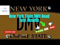 New York State DMV Road Test Results