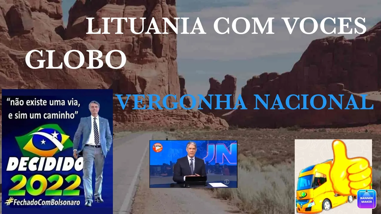 viagem a lithuania e mais uma vergonha da globo lixo