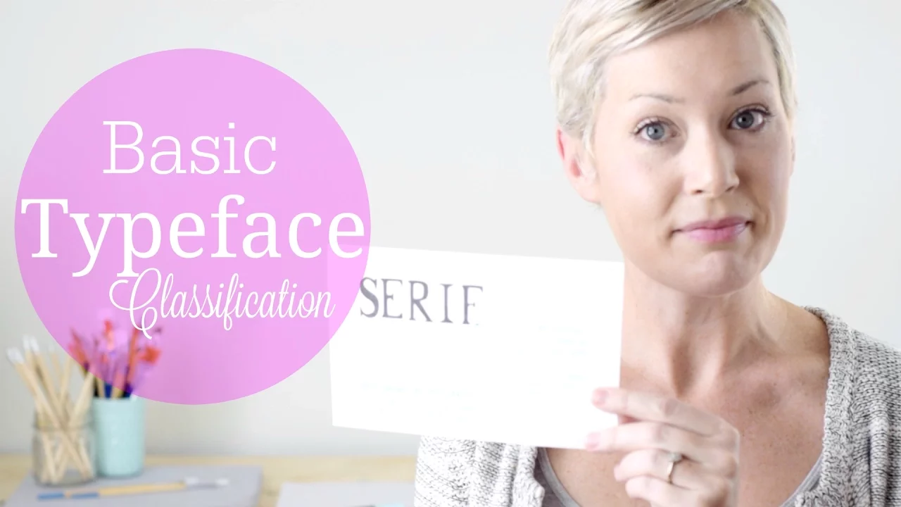 Hand Lettering 101: Intro to Typeface Classification
