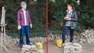 Turns out building dry stone walls is difficult