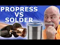 Is ProPress Better Than Solder Plumbing Fittings