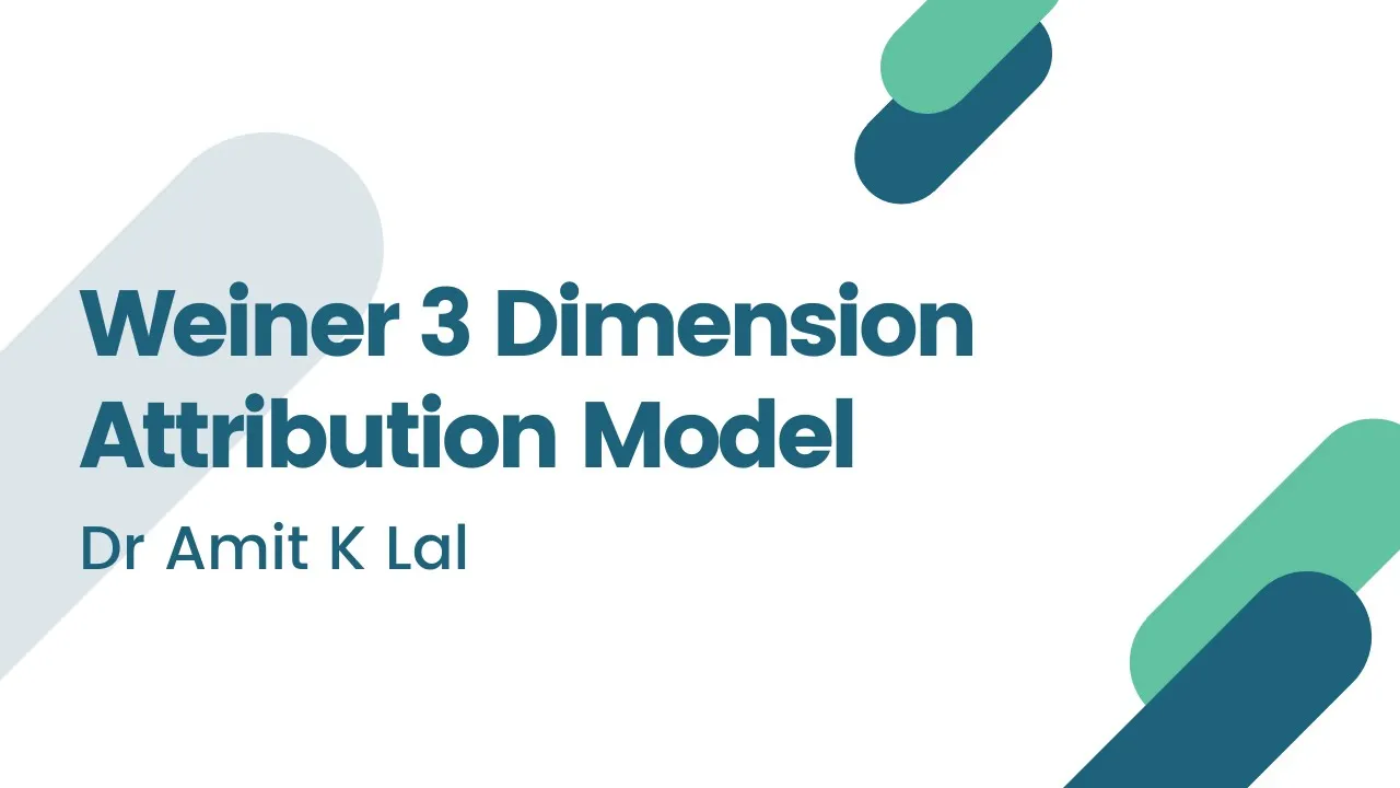 Weiner 3 Dimensional Attribution Theory