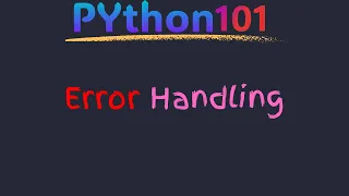 Python Error Handling Explained Catching Exceptions with Try Except and Finally