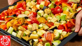 Овощи в духовке, которые покорили всех! 🤤 СЕКРЕТ В СОУСЕ!