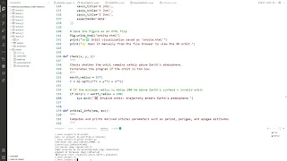 3D Satellite Orbit Visualizer in Python