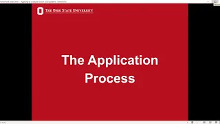 Belong OSU Crafting a Competitive Application - OSU Graduate School